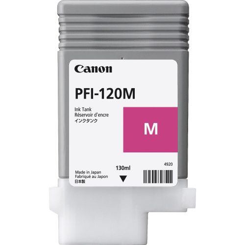 Canon PFI-120M Magenta színű 130 ml-es tintapatron TM-200, TM-300 nyomtatókhoz