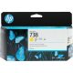 HP No. 738 Yellow tintapatron (130 ml) 498N7A