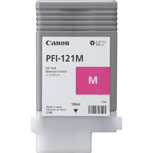 Canon PFI-121M Magenta színű 130 ml-es tintapatron TM-255, TM-350, TM-355 nyomtatókhoz