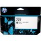 HP No. 727 Matte Black tintapatron (130 ml) B3P22A