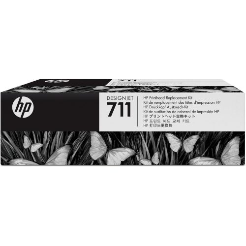 HP 711 Nyomtatófej készlet DesingJet T120, T125, T130, T520, T525, T530 nyomtatókhoz