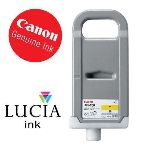 Canon PFI-706Y Yellow tintapatron 700 ml (6684B001AA)